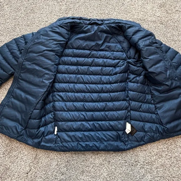 The North Face Men’s Goose Down Insulated Navy Blue Puffer Jacket Sz Small - Picture 4 of 13